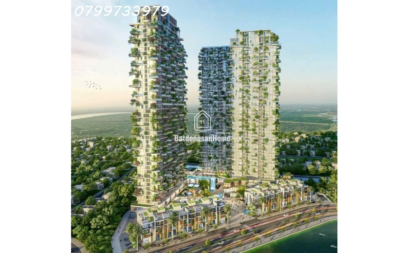 Siêu lợi nhuận khi mua căn hộ 6 sao Eco Retreat Long An giá chỉ có 1,2 tỷ/căn 0799733979